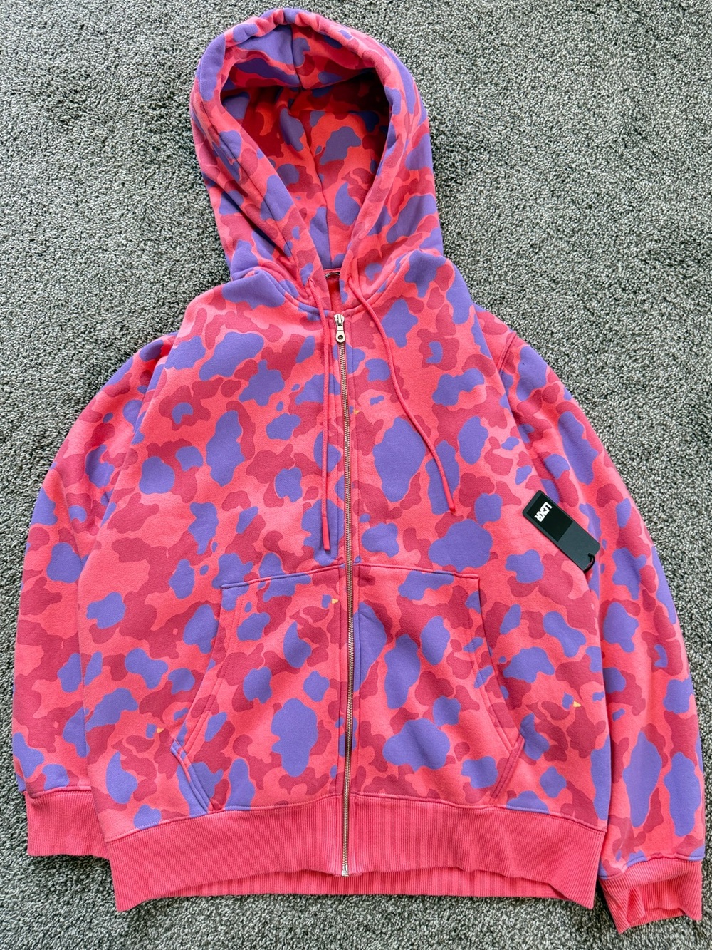 LCKR Pink Camo Sweater